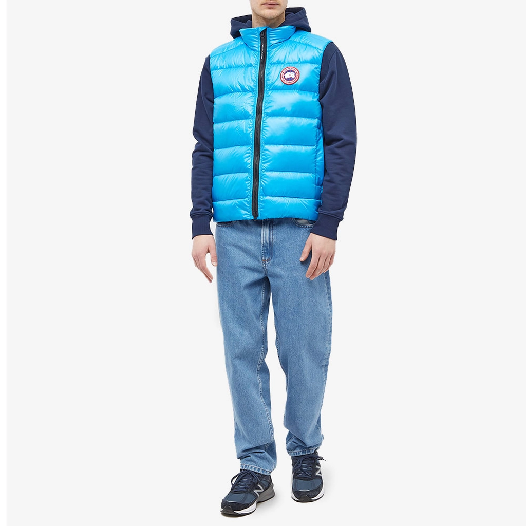 Canada Goose Men's Crofton Vest Glacier Blue